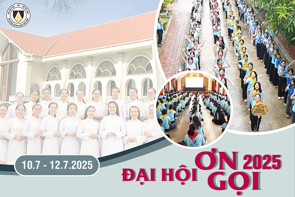 Khóa TÌM HIỂU ƠN GỌI Dòng Nữ Đa Minh Thái Bình năm 2025