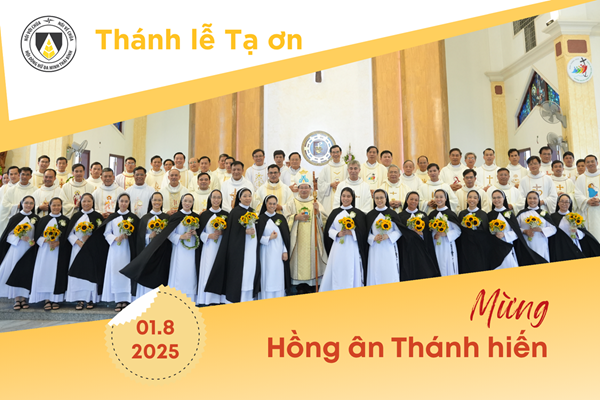 Hội Dòng Nữ Đa Minh Thái Bình: Hồng ân Thánh hiến năm 2025
