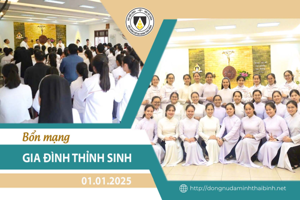 Thỉnh sinh Dòng Nữ Đa Minh Thái Bình: Mừng lễ Bổn mạng năm 2025