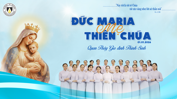 Thỉnh sinh Dòng Nữ Đa Minh Thái Bình: Mừng lễ Quan Thầy Đức Maria Mẹ Thiên Chúa