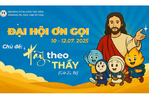 Thiết kế đồ họa Đại hội Ơn gọi năm 2025