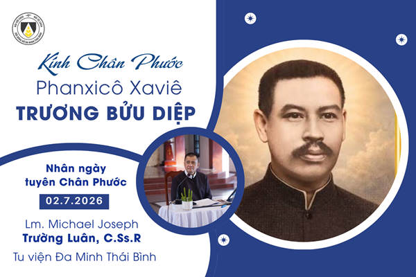 Bài thơ: Kính Chân Phước Phanxicô Xaviê Trương Bửu Diệp