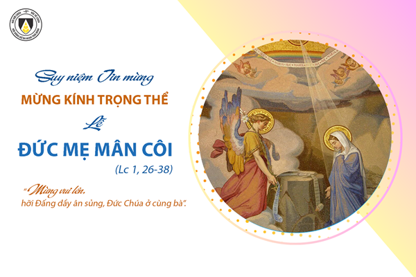 Suy niệm Tin mừng Mừng Kính trong thể Lễ Đức Mẹ Mân Côi (Lc 1, 26-38)