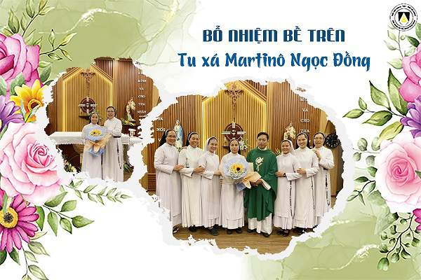 Tu xá thánh Martinô Ngọc Đồng: Bổ nhiệm Bề trên Tu xá
