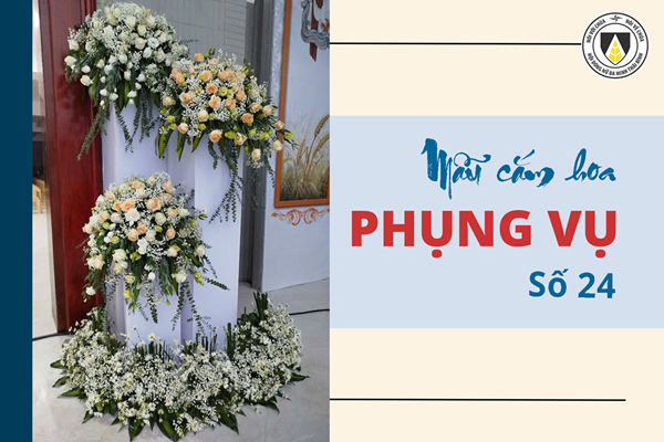 Mẫu cắm hoa Phụng vụ - số 24