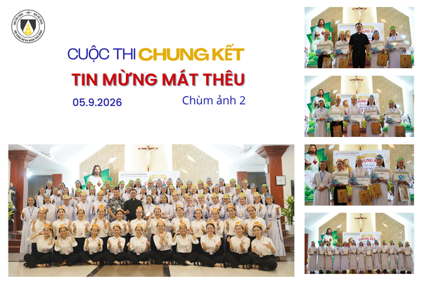 Hình ảnh 2: Cuộc thi Chung kết Tìm hiểu Tin mừng Mát thêu