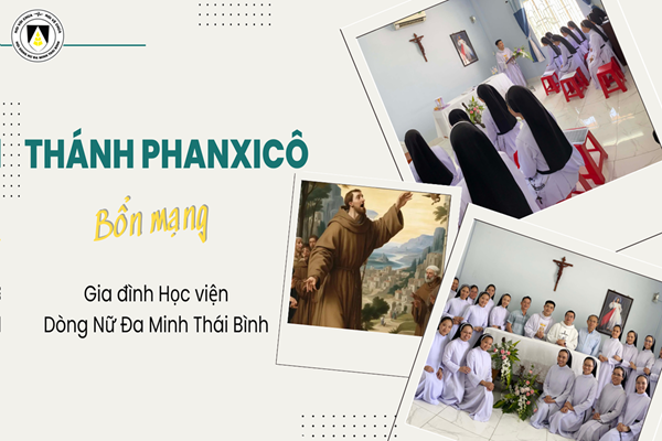 Mừng Kính Thánh Phanxicô Assisi: Bổn mạng Gia đình Học viện năm