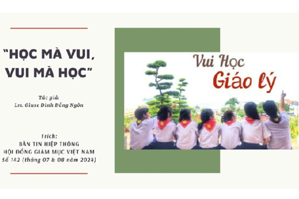 “Học mà vui, vui mà học”