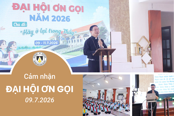 Lời cảm nhận buổi Khai mạc Đại Hội Ơn Gọi Dòng Nữ Đa Minh Thái Bình 2026