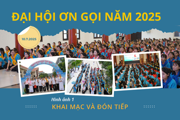 Hình ảnh: Đón tiếp và Khai mạc Đại hội Ơn gọi năm 2025