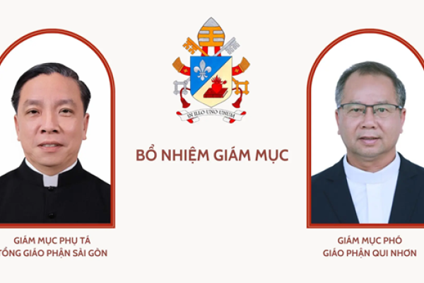 Bổ nhiệm Giám mục Phụ tá Tổng Giáo phận Sài Gòn - Thành phố Hồ Chí Minh, Giám mục phó Giáo phận Qui Nhơn