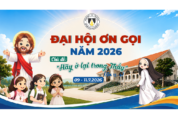 Link HÌNH ẢNH Đại hội Ơn gọi 2026
