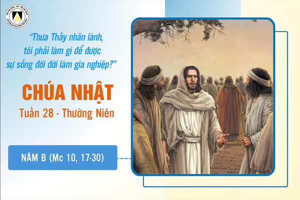 Suy niệm Tin mừng Chúa Nhật tuần XXVIII - Thường Niên năm B (Mc 10, 17-30)