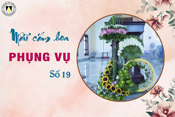 Mẫu cắm hoa Phụng vụ - số 19