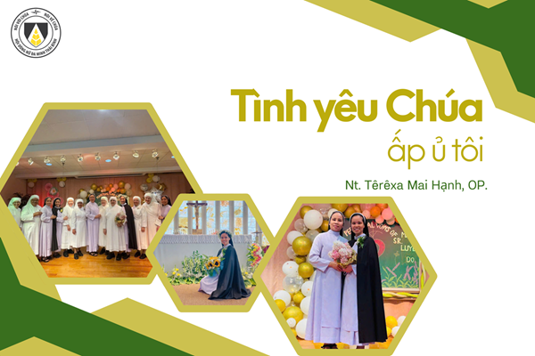 Tình yêu Chúa ấp ủ tôi