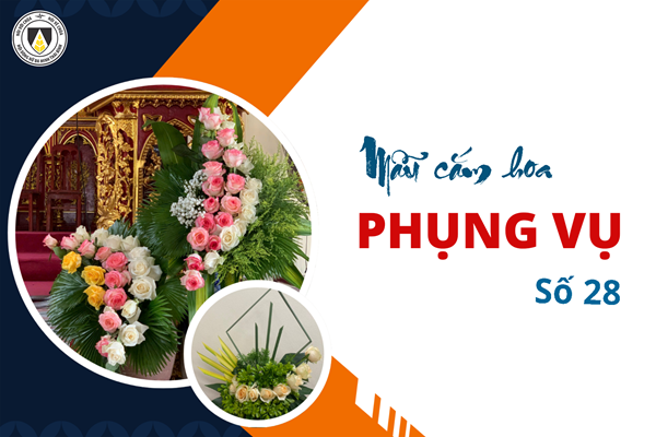 Mẫu cắm hoa Phụng vụ - số 28