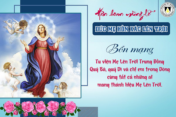 Lễ Đức Maria Hồn xác lên trời: Bổn mạng Tu viện Trung Đồng