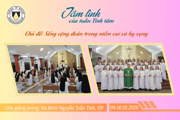 Tâm tình của tuần Tĩnh tâm (09-16.02.2025)