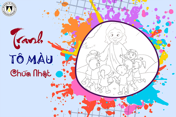 Tranh tô màu: Chúa Nhật I - Mùa Chay - năm A (Mt 4, 1–11)