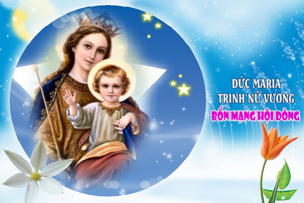 Ngày 22/8 - Đức Maria Trinh Nữ Vương - Bổn mạng Hội Dòng