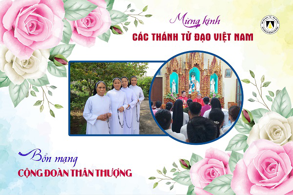 Bổn mạng Cộng đoàn Thân Thượng: Mừng lễ Các Thánh Tử Đạo Việt Nam
