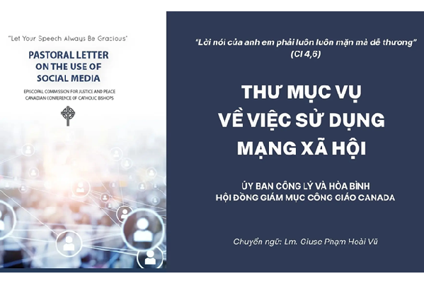 Thư Mục vụ về việc sử dụng mạng xã hội của Ủy ban Công lý và Hòa bình trực thuộc Hội đồng Giám mục Công giáo Canada