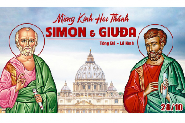 Ngày 28/10 - Thánh Simon và Thánh Giuđa, Tông đồ, lễ kính
