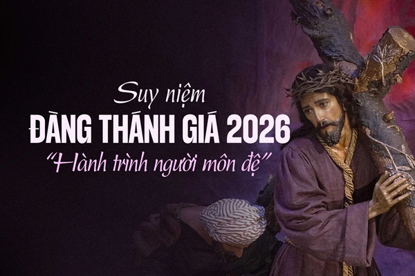 Mẫu Đàng Thánh Giá 2026: “Đường Thánh Giá – Hành trình người môn đệ”