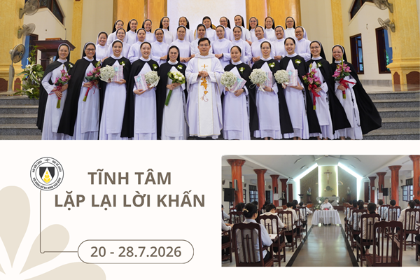 Hình ảnh Tĩnh tâm Dọn Khấn và Lặp lại Lời Khấn 2026