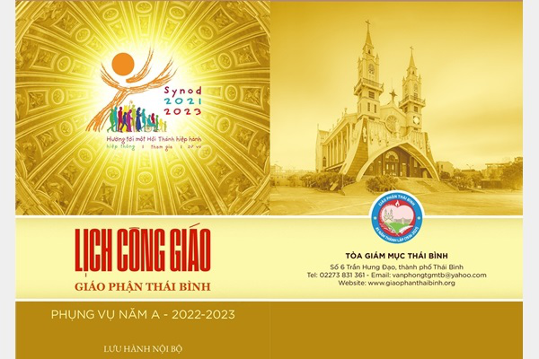 Giáo phận Thái Bình: Lịch Công Giáo Phụng Vụ Năm A (2022-2023)