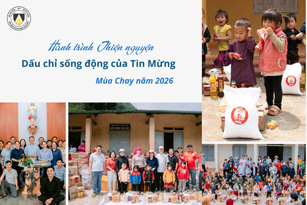 Hành trình thiện nguyện – Dấu chỉ sống động của Tin Mừng