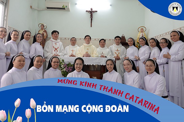 Cộng đoàn thánh Catarina Sài Gòn: Mừng lễ Thánh Bổn mạng Cộng đoàn (29.4) và tĩnh tâm tháng 5
