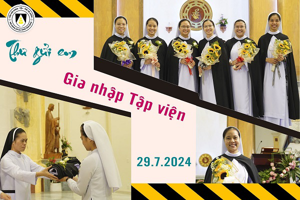 Thư gửi em ngày gia nhập Tập viện