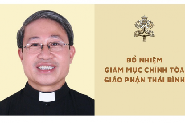 Bổ nhiệm Giám mục Giáo phận Thái Bình