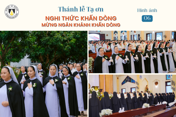 Chùm Hình ảnh số 6: Thánh lễ Tạ ơn, Nghi thức Khấn Dòng và mừng Ngân khánh Khấn Dòng năm 2026 (6)