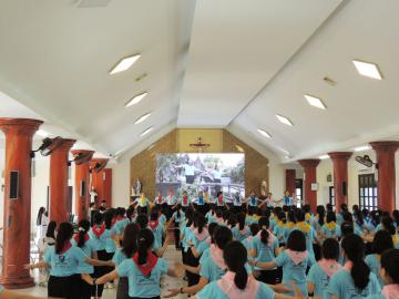 Hình ảnh Đại hội Ơn gọi Dòng nữ Đa Minh Thái Bình năm 2022 - Ngày thứ nhất 14.7.2022