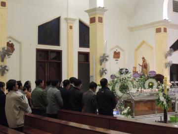 Hình ảnh 1: Các Nghi thức và Thánh lễ An táng Nữ tu Maria Bùi Thị Suy, OP.