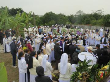 Hình ảnh 2: Các Nghi thức và Thánh lễ An táng Nữ tu Maria Bùi Thị Suy, OP.