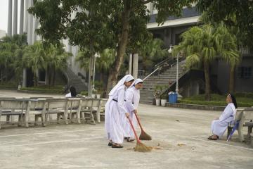 Hình ảnh Hành hương Năm Thánh 2025 tại Nhà thờ Chính tòa Thái Bình