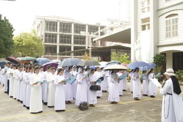 Hình ảnh Hành hương Năm Thánh 2025 tại Nhà thờ Chính tòa Thái Bình