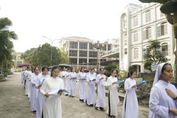Hình ảnh Hành hương Năm Thánh 2025 tại Nhà thờ Chính tòa Thái Bình
