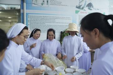 Hình ảnh Hành hương Năm Thánh 2025 tại Nhà thờ Chính tòa Thái Bình