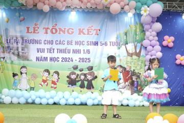 Hình ảnh: Lễ Tổng kết Năm học 2024 - 2025 | Mầm Non Tư Thục Bình Minh