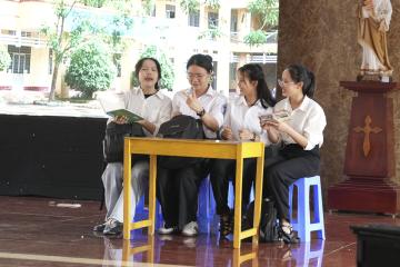 Hình ảnh: Chiều ngày thứ Nhất Đại hội Ơn gọi 2025