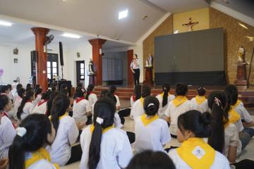 Hình ảnh: Sáng ngày thứ Hai Đại hội Ơn gọi (11.7.2025)