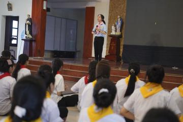 Hình ảnh: Sáng ngày thứ Hai Đại hội Ơn gọi (11.7.2025)