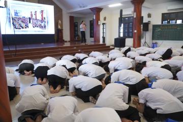 Hình ảnh: Sáng ngày thứ Hai Đại hội Ơn gọi (11.7.2025)