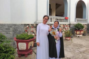 Hình ảnh: Thánh lễ Bế mạc Tuần Tĩnh tâm, Nghi thức gia nhập Tập viện và Tuyên lại Lời Khấn