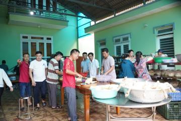 Hình ảnh: Làm phép và Cắt băng Khánh Thành Cộng đoàn Thánh Piô V Mỹ Hội