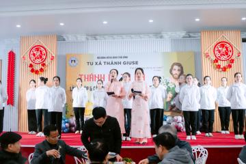 Hình ảnh: Thánh lễ Tạ ơn, cắt băng khánh thành và làm phép Ngôi Nhà mới Tu xá Thánh Giuse Thái Bình